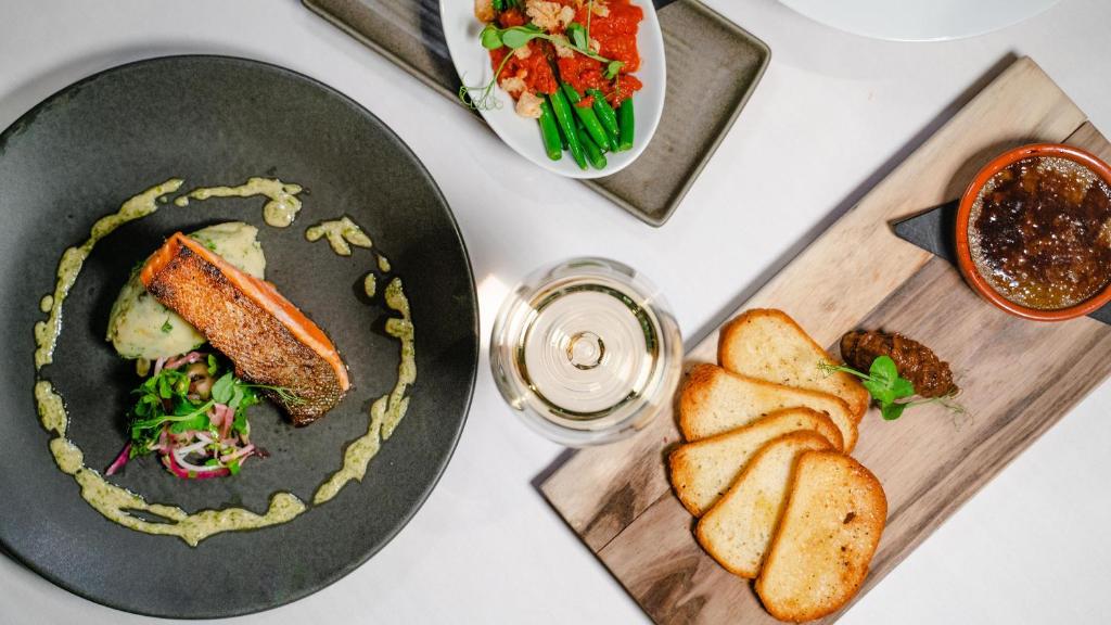 Restaurant in het Scenic Hotel Te Pania