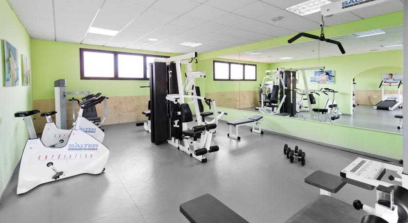 Fitnessruimte van Elba Lucia Sport & Suite Hotel op Fuerteventura