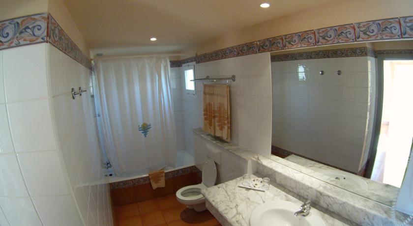 Badkamer van een appartement van Hotel Royal Suite op Fuerteventura