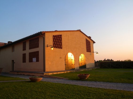 Gebouw van Resort Borgo Di Colleoli in Toscane