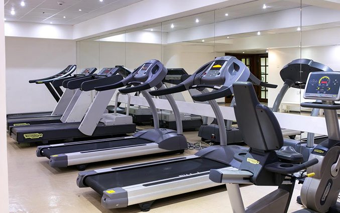 Fitnesszaal van Hotel Golden Bay Beach in Larnaca - Cyprus