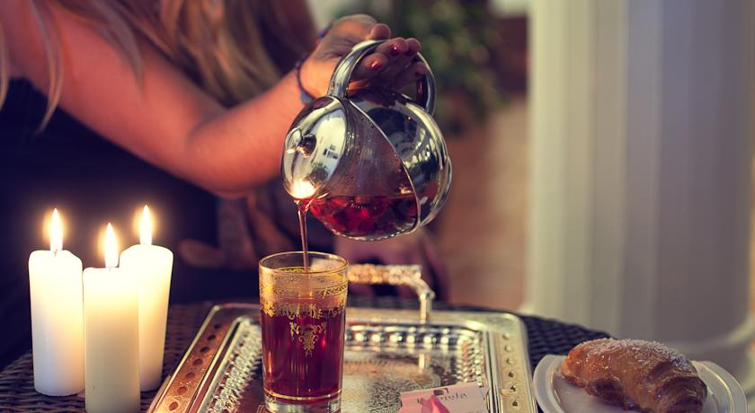 Thee bij Hotel La Fonda in Andalusië