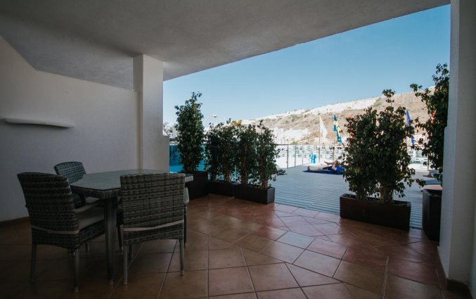 Tweepersoonskamer van Servatur Casablanca Suites & Spa op Gran Canaria