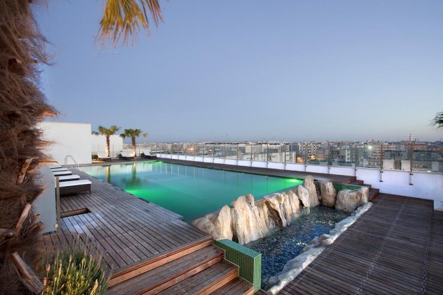 Zwembad bij Hilton Garden Inn Lecce