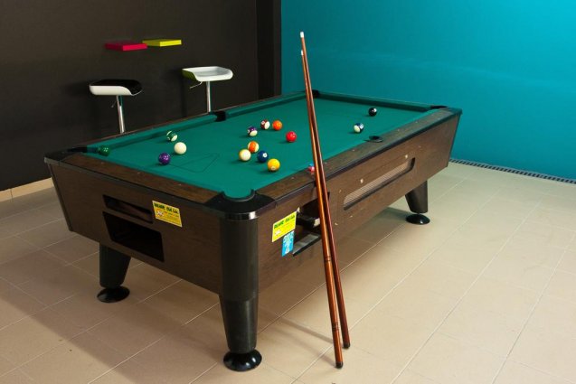 Biljart in ruimte van Appartementen Villas Barrocal Algarve