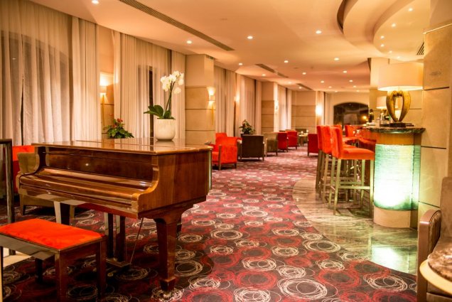 Bar van Hotel en Spa Maritim Antonine op Malta