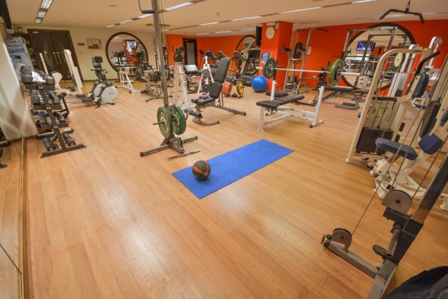 Fitnessruimte van Hotel en Spa Maritim Antonine op Malta