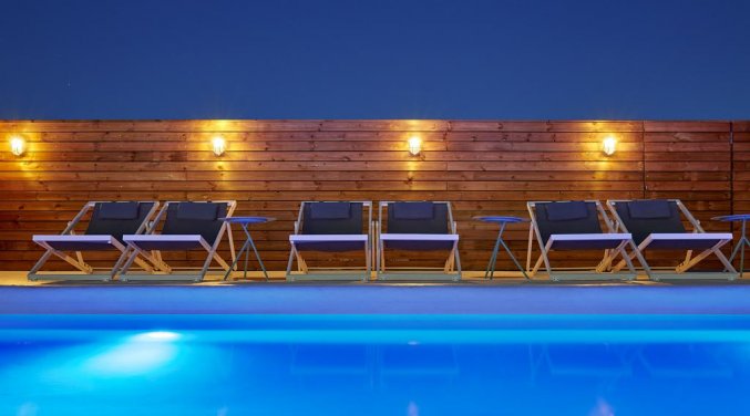 Buitenzwembad van Hotel Delamar in Lloret de Mar