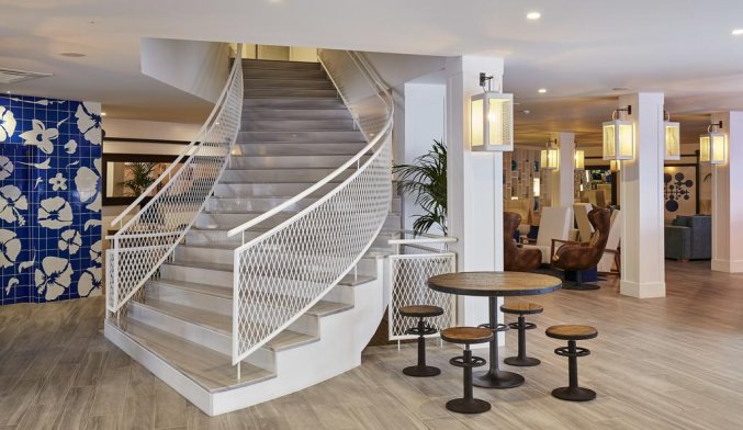 Lobby van Hotel Delamar in Lloret de Mar