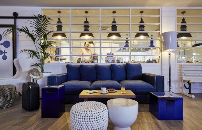 Restaurant van Hotel Delamar in Lloret de Mar