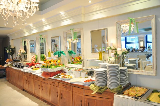 Buffet van Hotel en Spa Secret Paradise op Chalkidiki