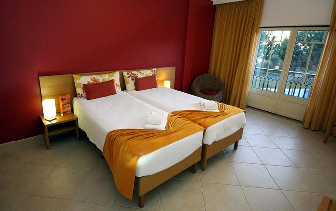 Tweepersoonskamer van Appartementen Quinta Pedra Dos Bicos in de Algarve