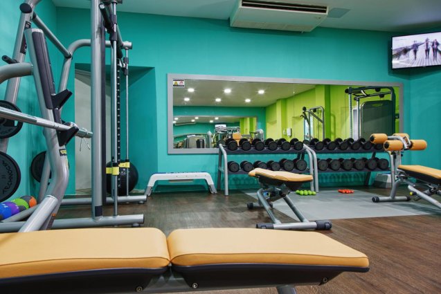 Fitnesszaal van Sunny Coast Resort in Malta