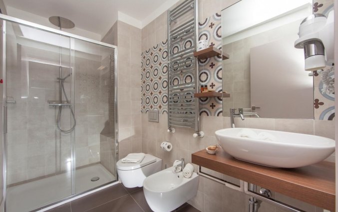 Badkamer van Hotel San Giorgio Palace op Sicilië