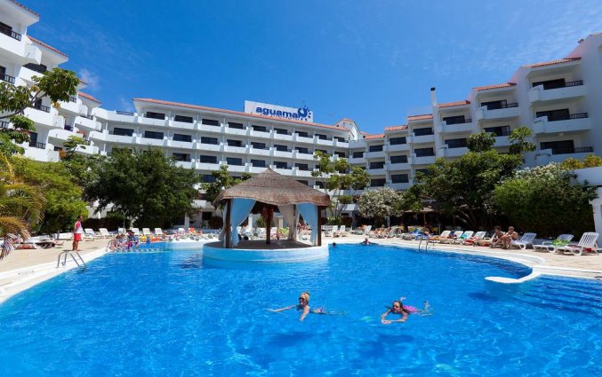 Zwembad van Appartementen Aguamar op Tenerife