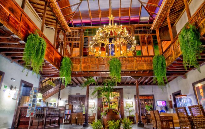 Binnenplaats van Hotel Marquesa op Tenerife